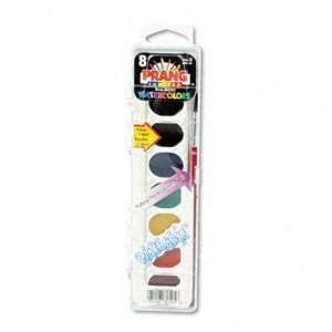  Washable Watercolor Paint, Eight Assorted Colors per Set 