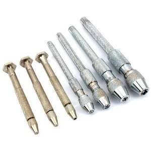  7 Watchmakers Pin Vises Jewelers Watch Drilling Tools 