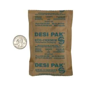  1 Desi Pak #3785 5 x 3.5 Kraft Desiccant Packets Office 