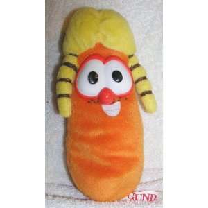    Veggie Tales 7 Plush Laura the Carrot Bean Bag Doll Toys & Games