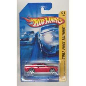  Hot Wheels 2007 001/156 First Editions 01/36 RED Dodge 