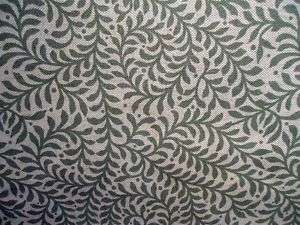 Noveltex Linen Wesley Sage Leaf Print Fabric  
