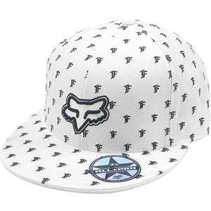  Fox Racing All Over It All Pro Hat   7 3/4 /White 