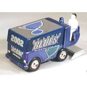   BLUES Diecast Mini Zamboni 2002 NHL 150 Scale