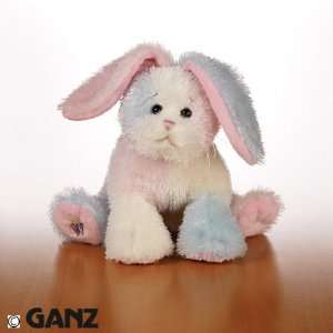  Webkinz Cotton Candy Bunny + Free 12 Pack Tye Dye Animals 