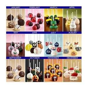 Months of Chocolate Cake Pops  Grocery & Gourmet Food