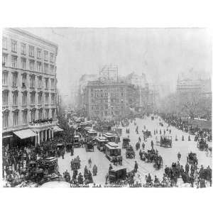 Broadway,at Madison Square,New York City,N.Y.,Crowded street scene 