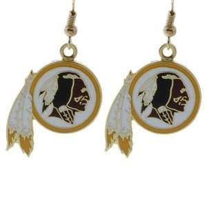  Washington Redskins   Logo Earrings Jewelry