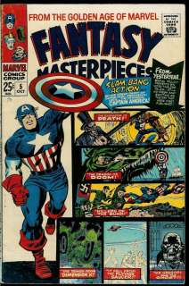 1966 series v1 4 reprints stories from captain america 4 1941 strange 
