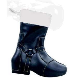  HOLIDAY STOCKINGS MANS BLACK BOOT