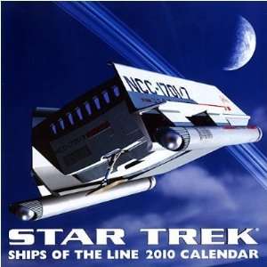    Star Trek Ships of the Line 2010 Wall Calendar
