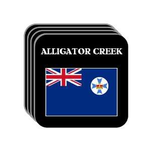  Queensland   ALLIGATOR CREEK Set of 4 Mini Mousepad 
