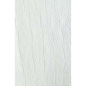 Alligator White Fake Leather Vinyl Upholstery 56 Inch Fabric By the 