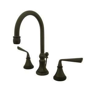     Widespread Lavatory Faucet With Brass Pop Up