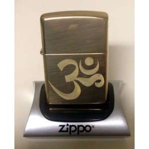 Zippo Custom Lighter   Aum Om Zen Hindu Religious Symbol High Polish 