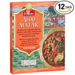 Truly Indian Aloo Matar, 10.5 Ounce Grocery & Gourmet Food