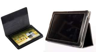  PU Leather Case for Acer Iconia Tab A200 10.1 Inch Tablet black  