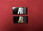 acoustic research ar 9 logo plates new 