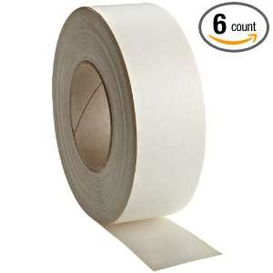   Resilient Non Slip Safety Tape, Clear, 2 Inch by 60 Foot Roll, 6 Pack