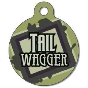 Tail Wagger Pet ID Tag for Dogs and Cats   Dog Tag Art 