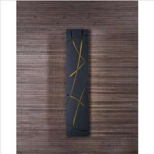 Two Light Wall Sconce with Washi Silhouette Design Finish Dark Smoke 