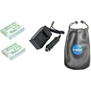 Count) Digital Replacement Battery PLUS Mini Battery Travel 