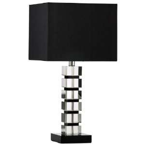  Purdue Crystal Table Lamp Dimensions H23 W12