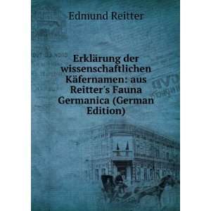   aus Reitters Fauna Germanica (German Edition) Edmund Reitter Books