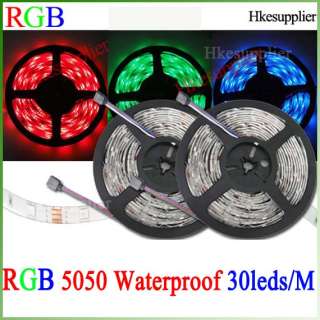 10M 1000cm Waterproof 5050 RGB 300 LED Flexible Strip  