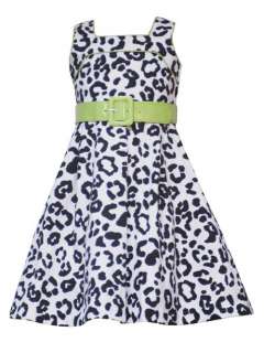 Rare Editions Girl Boutique Cheetah Print Party Dress 5  