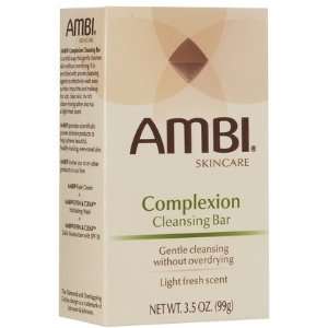 Ambi Skin Care Cleansing Bar, Complexion, 3.5 oz (Quantity of 5)