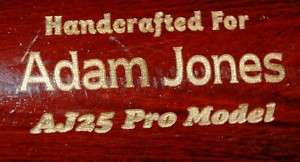 Adam Jones 2007 Game Used Autographed Marucci Bat CFS  
