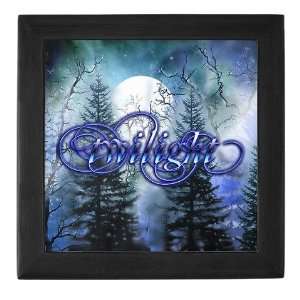  Moonlight Twilight Forest Twilight Keepsake Box by 