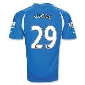  Puma Newcastle United 10/11 VUCKIC 29 Away Soccer Jersey 
