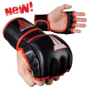 THROWDOWN COMPETITION MMA BLK FIGHT GLOVES LARGE UFC  