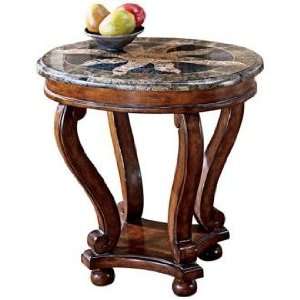 Heritage Oval Accent Table