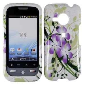  Green Lily Hard Case Cover for HTC Droid Eris V2 6200 