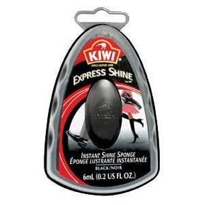  Kiwi Express Shine Wax Shoe Instant Sponge Black From Thailand 