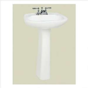  Marathon Senior Complete Pedestal Sink Finish White, Size 