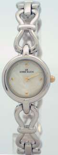 Womens AK ANNE KLEIN Round Bracelet watch 10 9167WTTT  