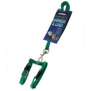  Ferret Lead and Harness Set Green