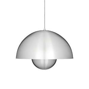  Verner Panton VP1 Stainless Steel Flowerpot Pendant Lamp 