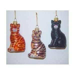  Club Pack of 12 Noble Gems American Tabby Cat Glass 