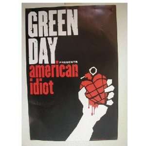  Green Day Poster American Idiot Grenade 