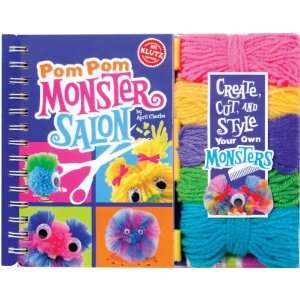  Pom Pom Monster Salon Book Kit  Arts, Crafts & Sewing