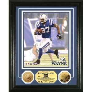 Reggie Wayne 24KT Gold Coin Photo Mint