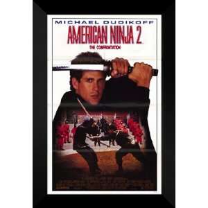 American Ninja 2 27x40 FRAMED Movie Poster   1987