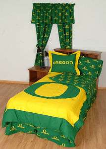 Oregon Ducks Tide NCAA Bed in a Bag Set Choose Size  