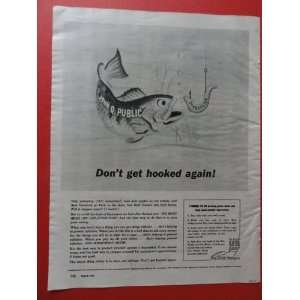 United States War Message, print advertisment (fish/John Q. Public 
