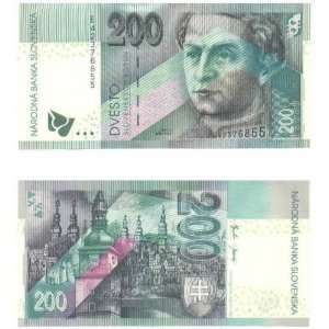  Slovakia 2002 200 Korun, Pick 41 
